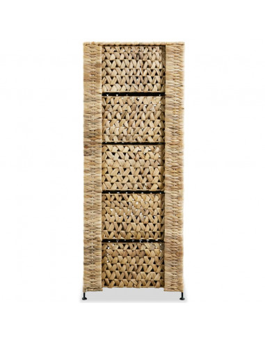 Armadietto Portaoggetti 5 Cesti 25,5x37x100 cm Giacinto d'Acqua