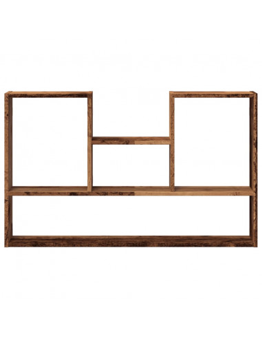 Scaffale a Parete Legno Vecchio 99x15x60 cm in Truciolato