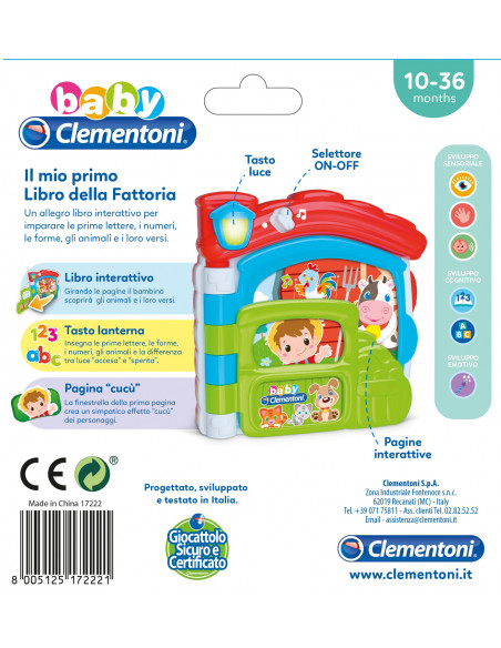 Clementoni My First Farm Book