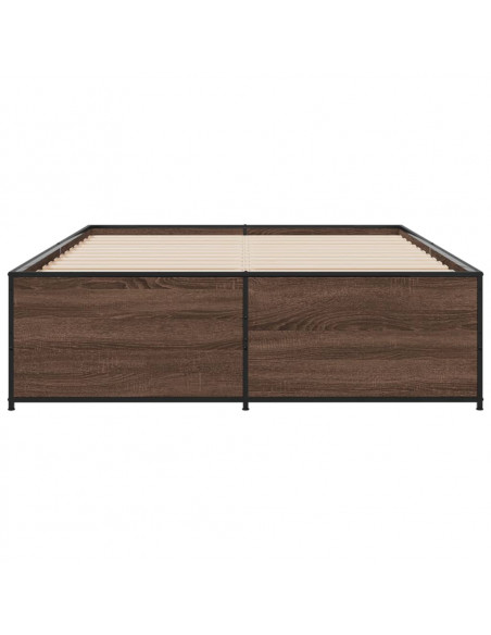 Giroletto Rovere Marrone 120x200cm in Legno Multistrato Metallo