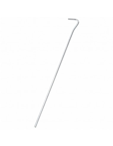 Picchetti per Tenda 50 pz 30 cm Ø7 mm in Acciaio Zincato