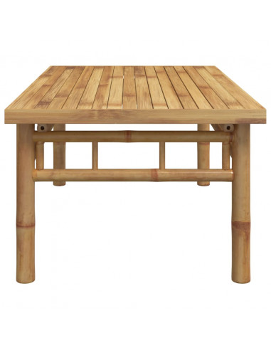 Tavolino da Salotto 90x50x35 cm in Bambù