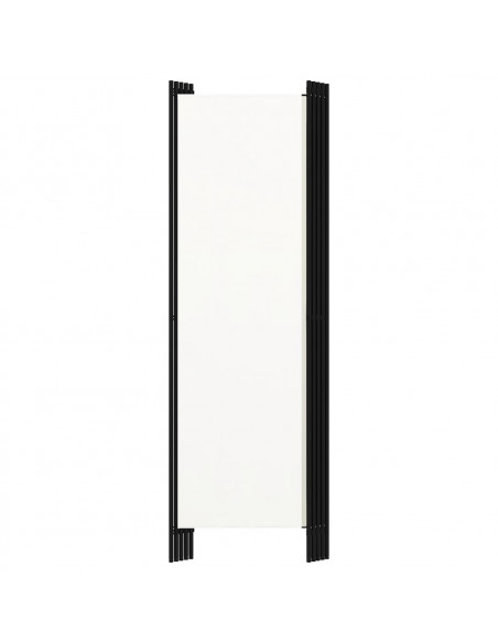 Paravento a 5 Pannelli Bianco 250x180 cm