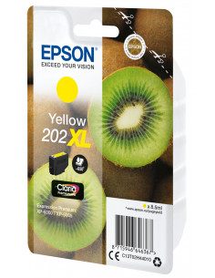Epson Kiwi Singlepack Yellow 202XL Claria Premium Ink 2