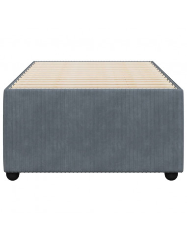 Giroletto Grigio Scuro 80x200 cm in Velluto