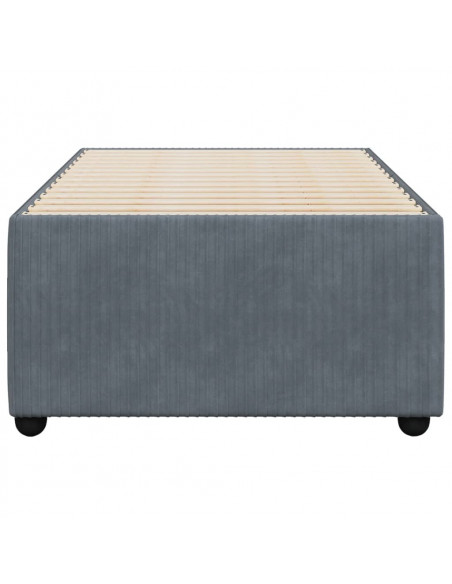 Giroletto Grigio Scuro 80x200 cm in Velluto