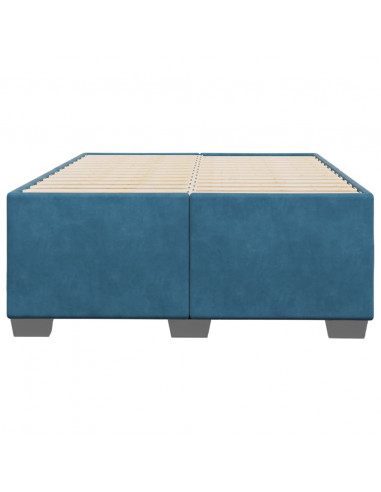 Giroletto Blu 120x190 cm in Velluto