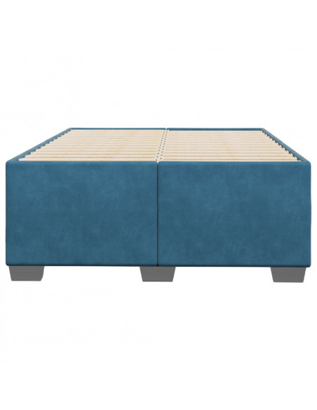 Giroletto Blu 120x190 cm in Velluto