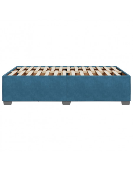 Giroletto Blu 120x190 cm in Velluto