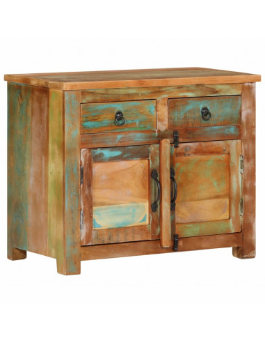 Credenza 68x35x55 cm in Legno Massello di Recupero