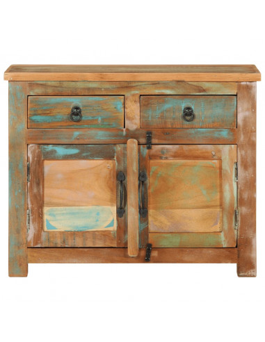 Credenza 68x35x55 cm in Legno Massello di Recupero
