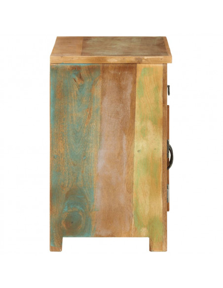 Credenza 68x35x55 cm in Legno Massello di Recupero