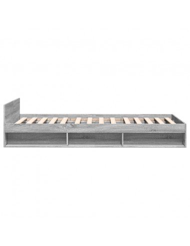 Giroletto Cassetto Grigio Sonoma 75x190 cm Legno Multistrato