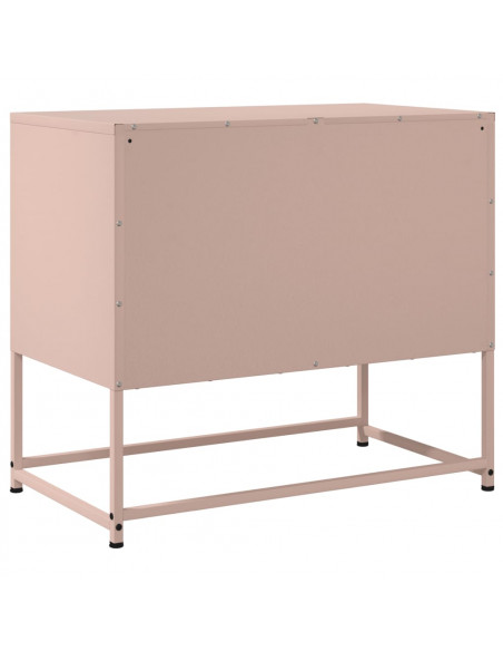 Mobile TV Rosa 68,5x39x60,5 cm in Acciaio
