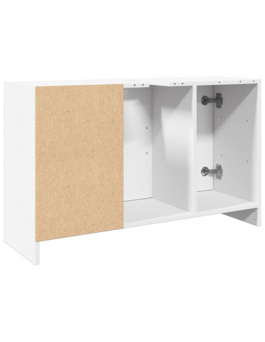 Mobile Lavabo Bianco 90x29x55 cm in Truciolato