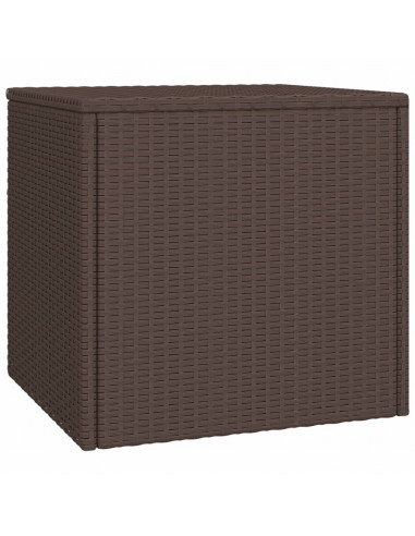 Tavolini 3 pz Marroni in Polyrattan