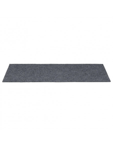 Tappeti Adesivi Rettangolari Scale 15 pz 60x25 cm Grigio Chiaro