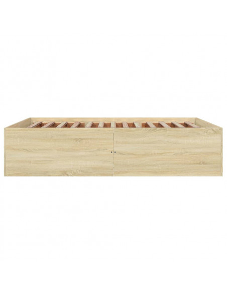 Giroletto Rovere Sonoma 160x200 cm in Legno Multistrato