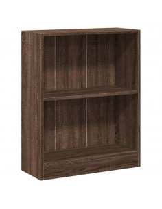 Libreria Rovere Marrone 60x24x76 cm in Legno Multistrato 2