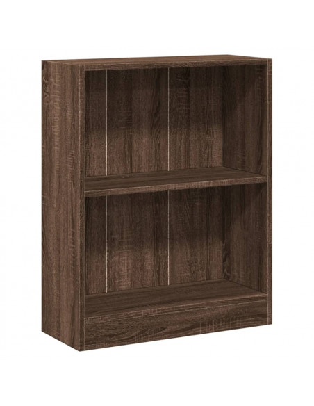 Libreria Rovere Marrone 60x24x76 cm in Legno Multistrato