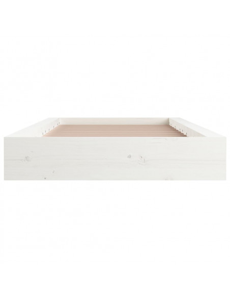 Giroletto Bianco 140x190 cm in Legno Massello