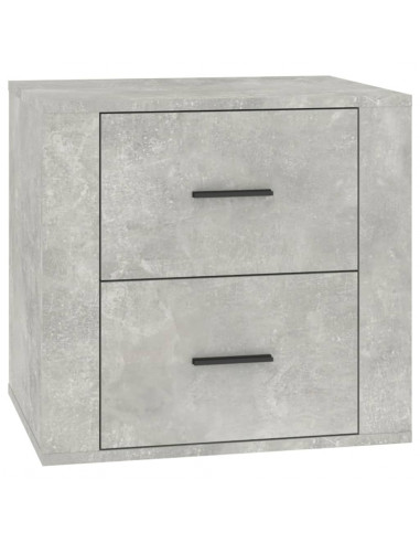 Comodino Grigio Cemento 50x39x47 cm