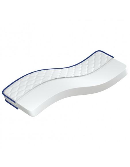 Materasso Viscoelastico Bianco 70x200x17 cm