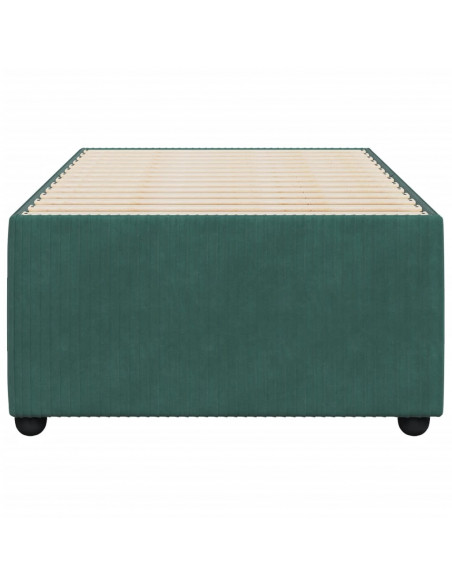 Giroletto Verde Scuro 80x200 cm in Velluto
