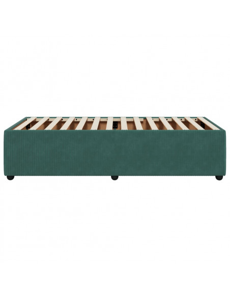 Giroletto Verde Scuro 80x200 cm in Velluto