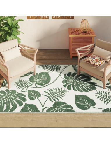 Tappeto da Esterno Verde 140x200 cm in PP