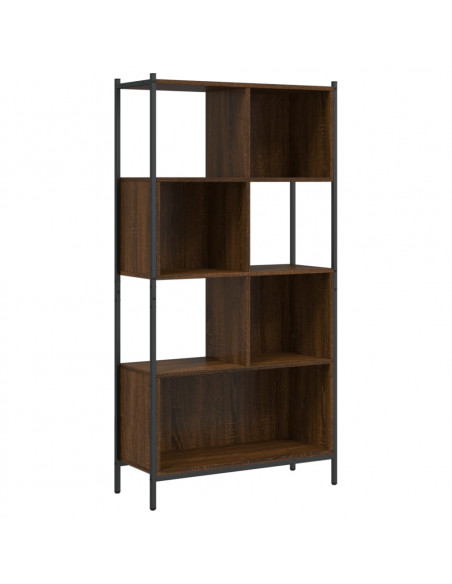 Libreria Rovere Marrone 72x28x172 cm in Legno Multistrato