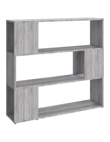 Libreria/Divisorio Grigio Sonoma 100x24x94 cm