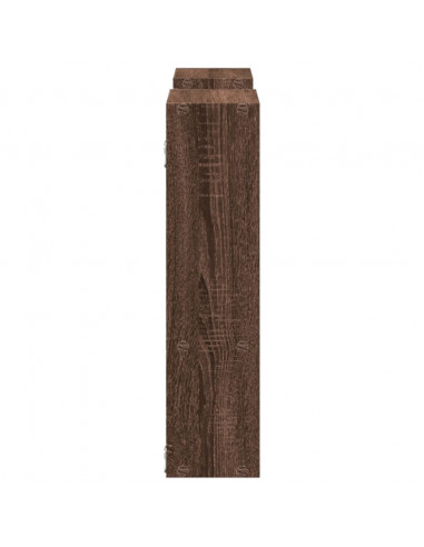 Mensola a Muro Rovere Marrone 99x15x60 cm in Truciolato