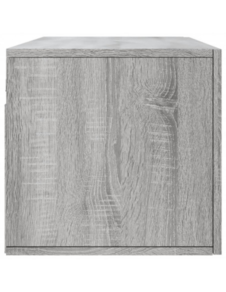 Mobile a Parete Grigio Sonoma 100x36,5x35 cm Legno Multistrato