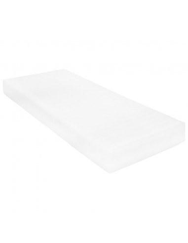 Materasso 90x200 cm 7 Zone Schiuma di Poliuretano 16 cm H2 H3