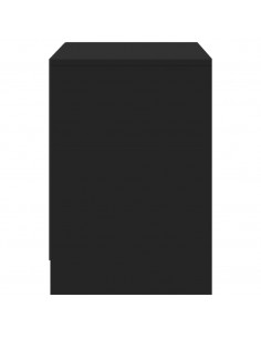 Mobile Porta TV con LED Nero 100x34x50 cm in Truciolato 2