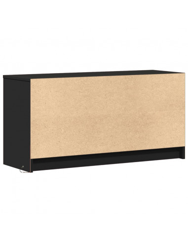 Mobile Porta TV con LED Nero 100x34x50 cm in Truciolato