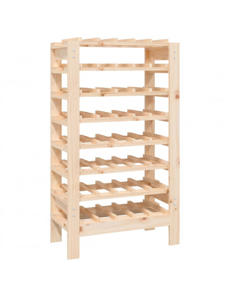 Portavini 61,5x30x107,5 cm in Legno Massello di Pino