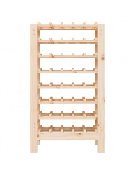 Portavini 61,5x30x107,5 cm in Legno Massello di Pino