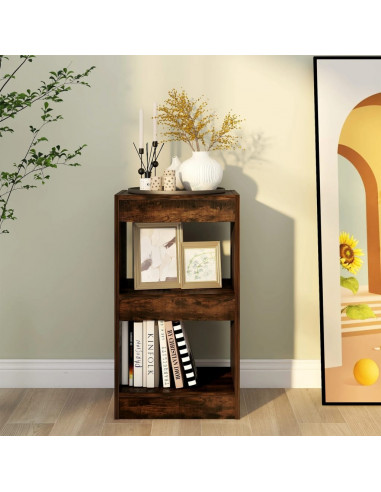 Libreria/Divisorio Rovere Fumo 40x30x72 cm