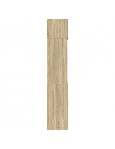 Armadietto Rovere Sonoma 80x42,5x225 cm in Truciolato