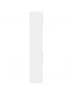 Mobile Sottile Bianco 30x42,5x225 cm in Truciolato 2