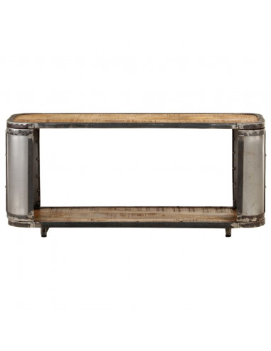 Mobile Porta TV 90x30x40 cm in Legno Massello di Mango