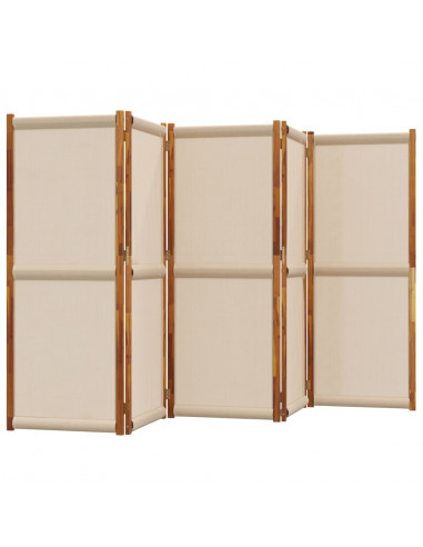 Divisorio a 5 Pannelli Tortora 350x180 cm