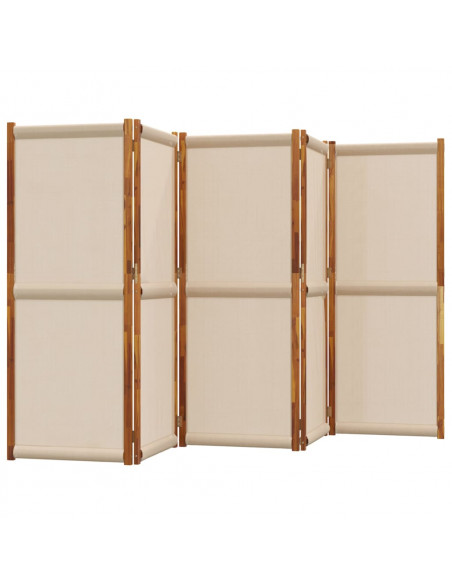 Divisorio a 5 Pannelli Tortora 350x180 cm