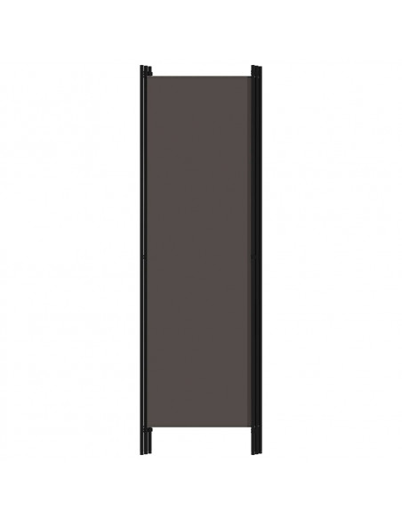 Paravento a 3 Pannelli Antracite 150x180 cm
