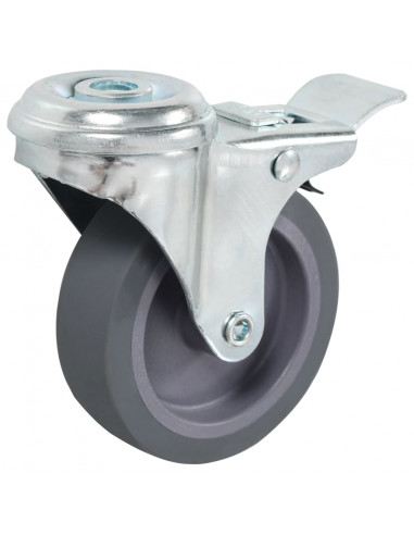 Ruote Girevoli con Foro per Bulloni 8 pz 75 mm