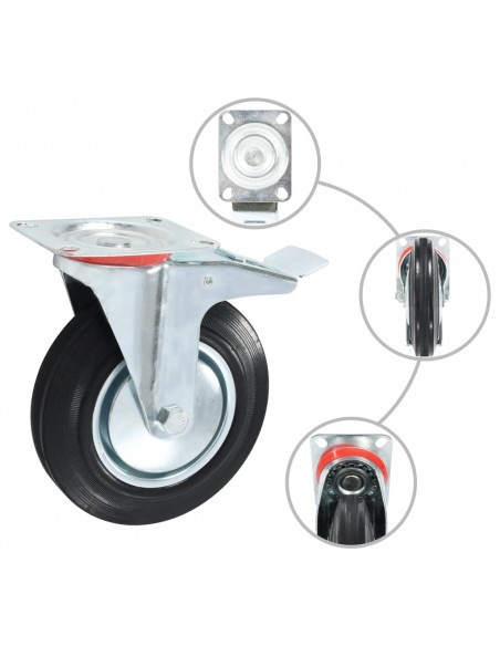 Rotelle 12 pz 200 mm