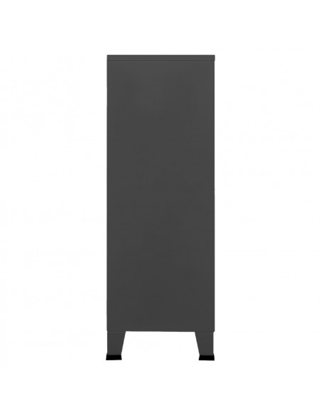 Classificatore Industriale Antracite 75x40x115 cm in Metallo