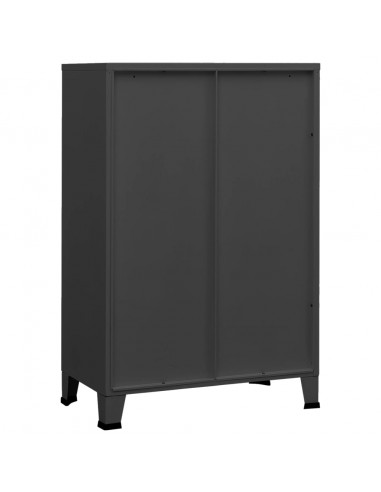 Classificatore Industriale Antracite 75x40x115 cm in Metallo